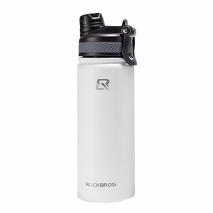 Rockbros 35210029005 termo velosipēda pudele dzērieniem 550 ml - balta