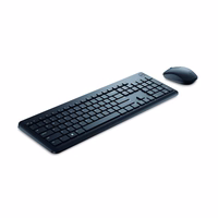 Dell KM3322W tastatūra ar peli RF bezvadu US International melna