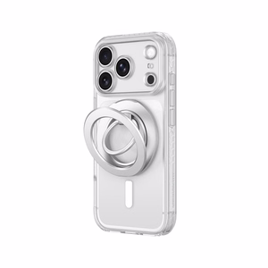 AmazingThing Titan Pro Lens Ring Set maciņš modelim iPhone 18 Pro, ar kameras aizsargu un magnētisko gredzenu, saderīgs ar MagSafe – krāsa: caurspīdīga