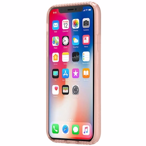 Incase Protective Guard vāciņš ierīcei iPhone XS / X, rozā zelta krāsā