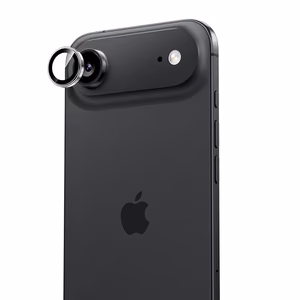 Benks Grūdinātais stikls Glass Warrior Metāla objektīva aizsargstikls kamerai Iphone 17 Air (1 gab.) melns