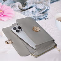 Adīts maciņš telefonam GCW06 pelēks