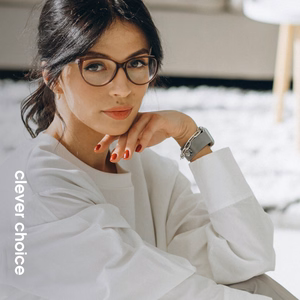 Crong Milano Steel nerūsējošā tērauda siksniņa Apple Watch 44 / 45 / 46 / 49 mm, sudraba krāsā