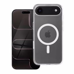 Case for iPhone 17 Air Clear Mag Cover Elite (STR / Non-Yellowing / Camera Control Button) compatible with MagSafe transparent