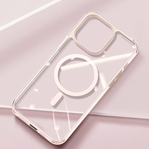 Dux Ducis Clin2 case for iPhone 14 Plus magnetic MagSafe cover pink