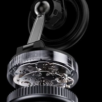 Dudao F24X MagSafe Compatible Car Holder with Suction Cup - Black