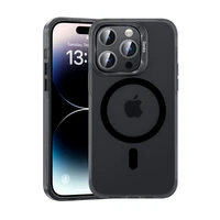 Benks magnētiskais Lucid Armor apvalks telefonam iPhone 15 Pro Max - melns