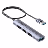 UNITEK COMPACT USB-A HUB 3X USB 2.0 + 3.0 5GBPS