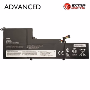 Klēpjdatora akumulators LENOVO L19M4PF4, 3400 mAh, Extra Digital Advanced