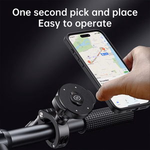 Blavec velosipēda turētājs BV-03 Velo Quick Lock Magsafe stūrei (BV03-QLMHB) melns