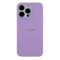 Guess GUHMP15XPSAHMCU iPhone 15 Pro Max 6.7" violets/violets cietais apvalks Saffiano MagSafe
