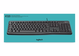 Logi K120 vadu tastatūra melna OEM US