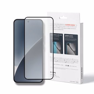 Crong 3D Armour Glass Lite rūdīta stikla ekrāna aizsargs ar līmi pa visu virsmu Xiaomi 15