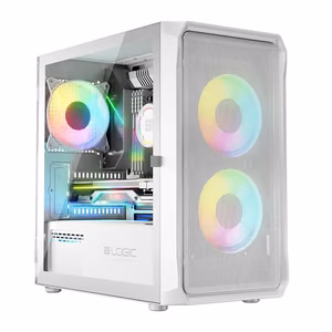 Logic Portos ARGB MINI USB 3.0 case White