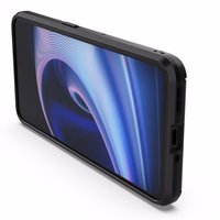 Ring Armor bruņots hibrīda apvalks ar magnētisko turētāju OnePlus Ace Melns