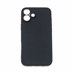 Mīksts apvalks iPhone 16 Plus - melns