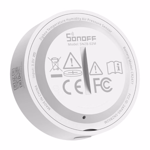 Temperatūras un mitruma sensors SONOFF AirGuard SNZB-02M