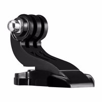 Telesin dubultais J-veida stiprinājums sporta kamerām