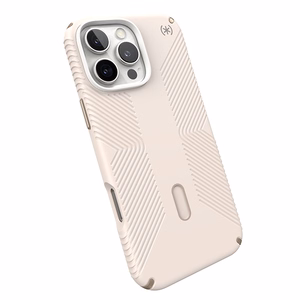 Speck Presidio2 Grip ClickLock & MagSafe vāciņš ierīcei iPhone 16 Pro Max, Bleached Bone / Heirloom Gold / Hazel Brown