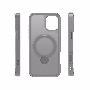 Etteri Matēts Mag Ring maciņš for iPhone 16 Plus 6,7" pelēks