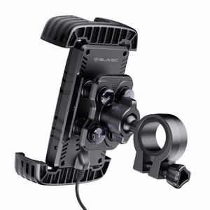 Blavec Uchwyt Rowerowy/Motocyklowy BVC-01 Velo to handlebar with induction charging and shock absorbtion (BVC01-ICSAHB) black