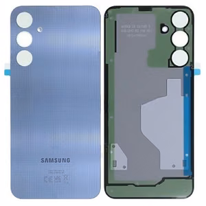 Задняя крышка для Samsung A256 A25, оптимистичный синий (без стекла камеры), оригинал (б/у, класс B)