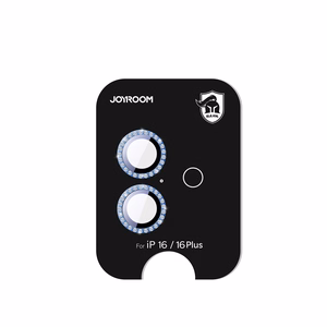 Защитное стекло Joyroom JR-MSJ0273 для объективов iPhone 16/16 Plus - синее