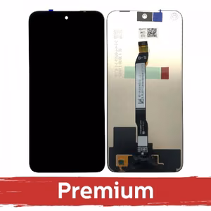 LCD ekrāns saderīgs ar Xiaomi Redmi 15 5G melns OEM
