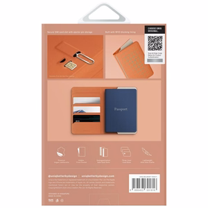 Uniq Belmont RFID Bloķēšanas Pase apvalks - ziloņkaula