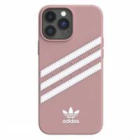 Adidas OR Formēts apvalks PU iPhone 13 Pro Max - rozā