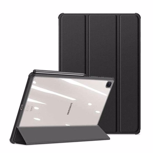 DUX DUCIS apvalks TOBY ar zīmuļa turētāju SAMSUNG Tab S6 Lite (P610/P613/P615/P619) melns