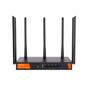 Tenda W30E AX3000 wireless router Gigabit Ethernet Dual-band (2.4 GHz / 5 GHz) Black