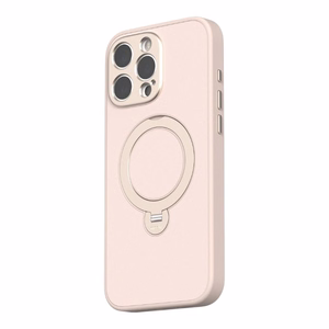 Moshi Kameleon MagSafe vāciņš ierīcei iPhone 16 Pro Max, ar statīva funkciju, “Shell Pink” krāsā
