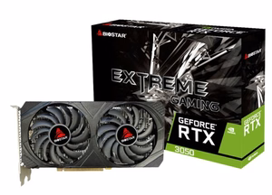 BIOSTAR GeForce RTX 3050 6GB Videokarte