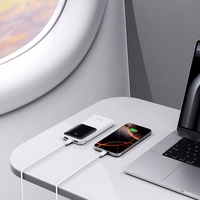 Portatīvais lādētājs Tech-Protect PB01 10000mAh 22.5W - balta