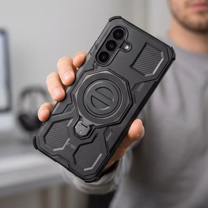 Tech-Protect TacticStand MagSafe maciņš, paredzēts Samsung Galaxy A17 / A18 4G / 5G, matēti melns