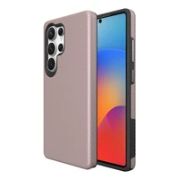 Perfectionists Trīsstūra korpuss Samsung S938 S25 Ultra rozā zelts