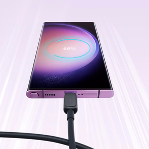 Joyroom Multi-Color Series A14 USB-A / USB-C 3A Cable 1.2 m - Black