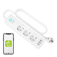 Gosund P1 PLUS viedais WiFi pagarinātājs (3x AC schuko, 3x USB-A) Tuya
