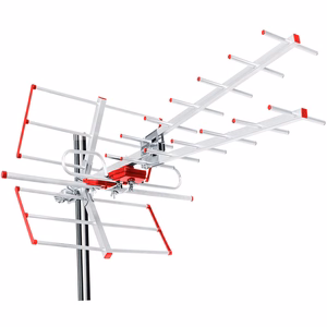 Maclean MCTV-855A – televīzijas antena, āra virziena antena, Full HD, DVB-T/T2 H.265 HEVC