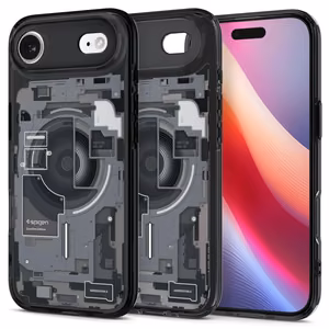 Spigen Ultra Hybrid MagSafe case for iPhone 17 Air Zero One - black