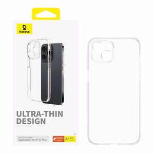 Viedtālruņa apvalks iPhone 15 Plus Baseus OS-Lucent sērija (caurspīdīgs)