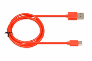 I-BOX USB 2.0 TYPE C kabelis, 2A 1M sarkans