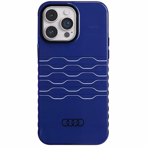 Audi IML Magnētiskais viedtālruņa apvalks iPhone 14 Pro Max - zils
