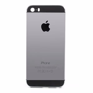 Baterijas vāciņš iPhone 5S Space Grey oriģināls (lietots Grade B)