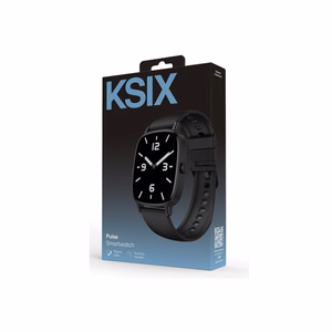 Ksix viedpulkstenis PULSE, melns