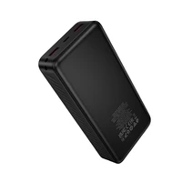 Ārējā baterija Power Bank Hoco J154A 22.5W 20000mAh melna