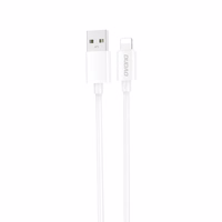 Dudao L4SL USB-A / Lightning kabelis 2A 1m - balts