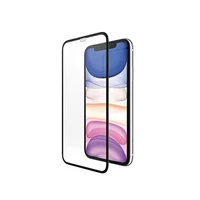 PanzerGlass E2E Super+ aizsargstikls iPhone XR / 11 - ar melnu rāmi