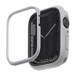 Uniq Moduo viedtālruņa apvalks Apple Watch 4/5/6/7/8/SE/SE2 40/41mm - krīta pelēks